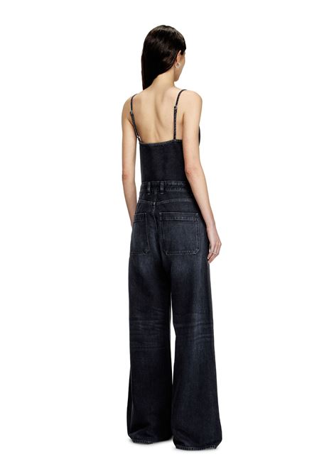 tuta denim de vorse donna nera DIESEL | A14068 007Z902